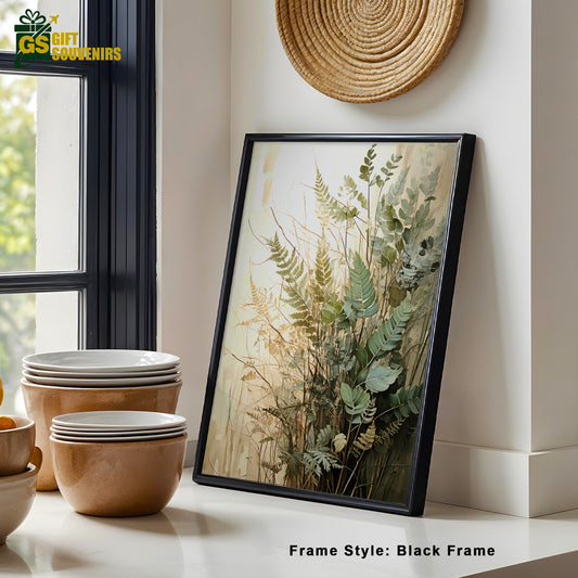 Whispers of the Wild – Botanical Canvas Wall Art