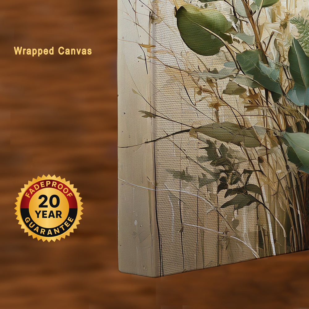 Whispers in the Sunlight – Fern Inspired Canvas Wall Art