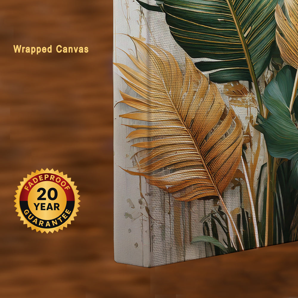 Palm Serenity – Tropical Botanical Canvas Wall Décor