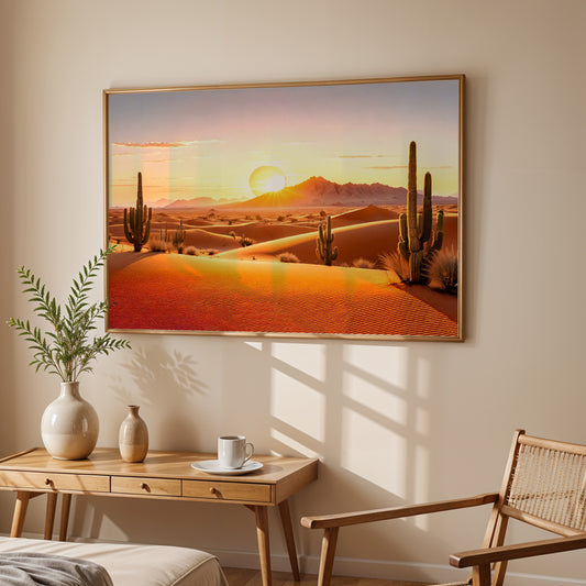 Desert Sunrise – Inspired by the Sands of Rajasthan