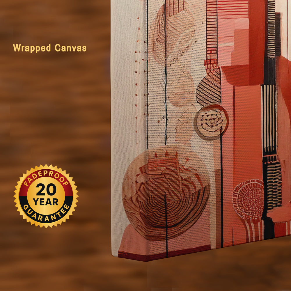 Echoes of the City – Contemporary Abstract Canvas Wall Art