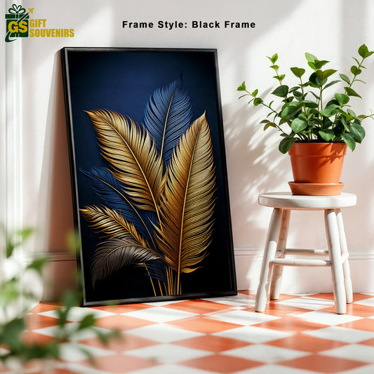 Twilight Elegance – Botanical Canvas Wall Art