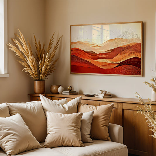 Rustic Rhythms – Landscapes Etched in Warm Hues