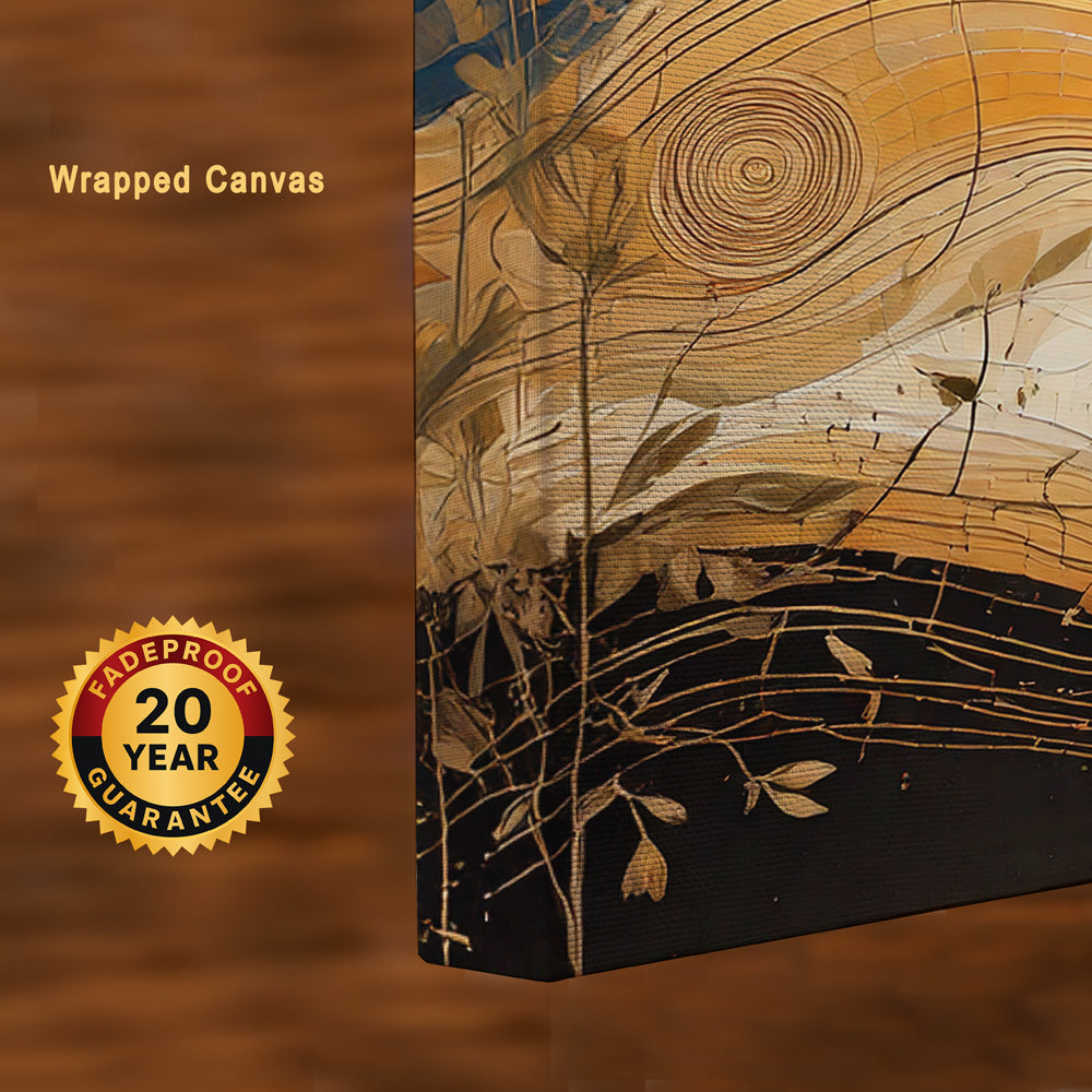 Eternal Currents – The Rhythm of Earth and Sky Canvas Wall Art