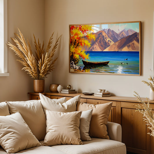 Whispers of Pangong – Tranquil Shores Beneath Ladakh’s Majestic Peaks