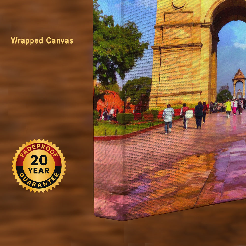 Gateway of Valor – India Gate Canvas Wall Art
