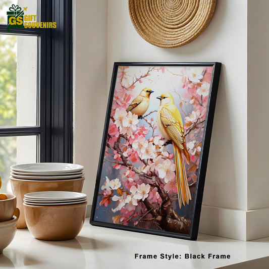 Blossoms of Serenity – Harmony in Bloom Canvas Wall Art