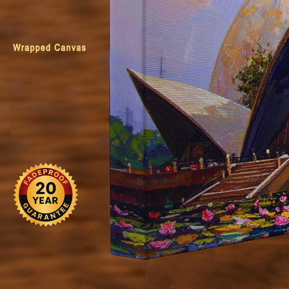 Lotus of Peace – Timeless Harmony Canvas Wall Art