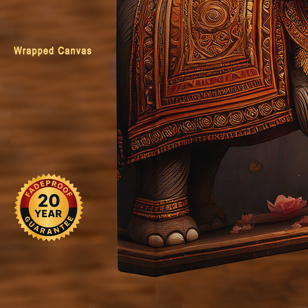 Sacred Guardians – Blessings of Prosperity Canvas Wall Art