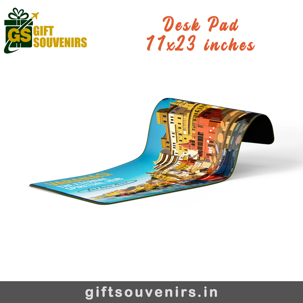 Varanasi Ghats – Eternal Spiritual Desk Pad | Desk Mat