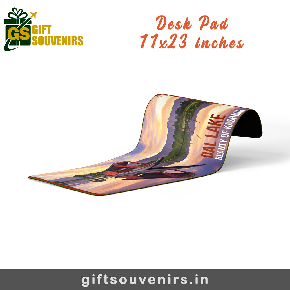 Dal Lake Serenity – Beauty of Kashmir Desk Pad | Desk Mat