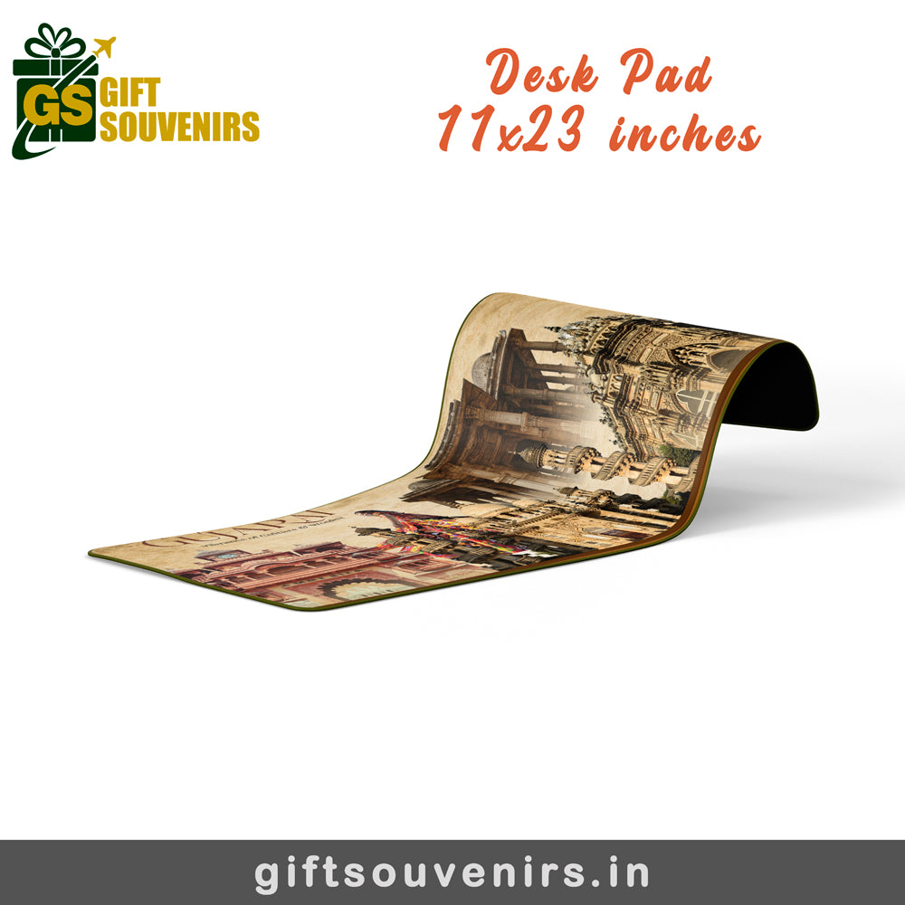 Vibrant Gujarat – Culture & Heritage Desk Pad | Desk Mat