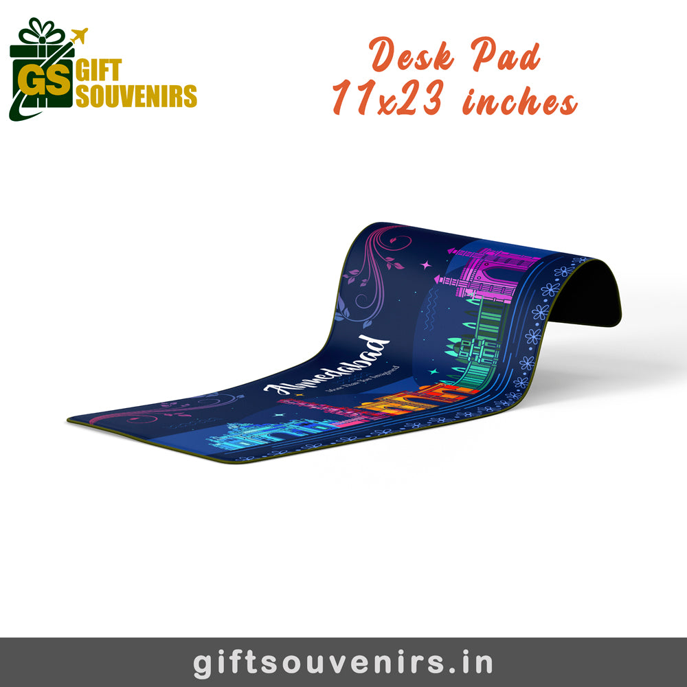 Ahmedabad Nights – City Skyline Desk Pad | Desk Mat