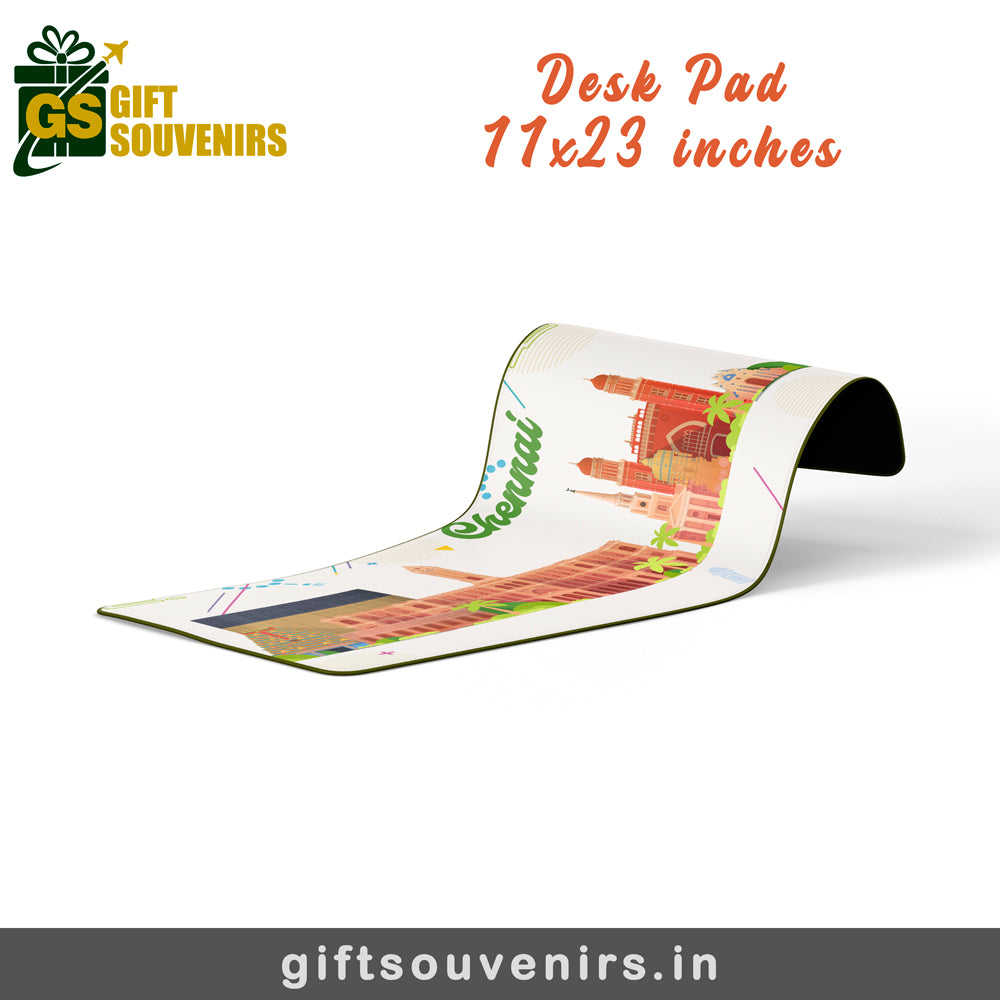 Chennai Charm – Cultural City Desk Pad | Desk Mat