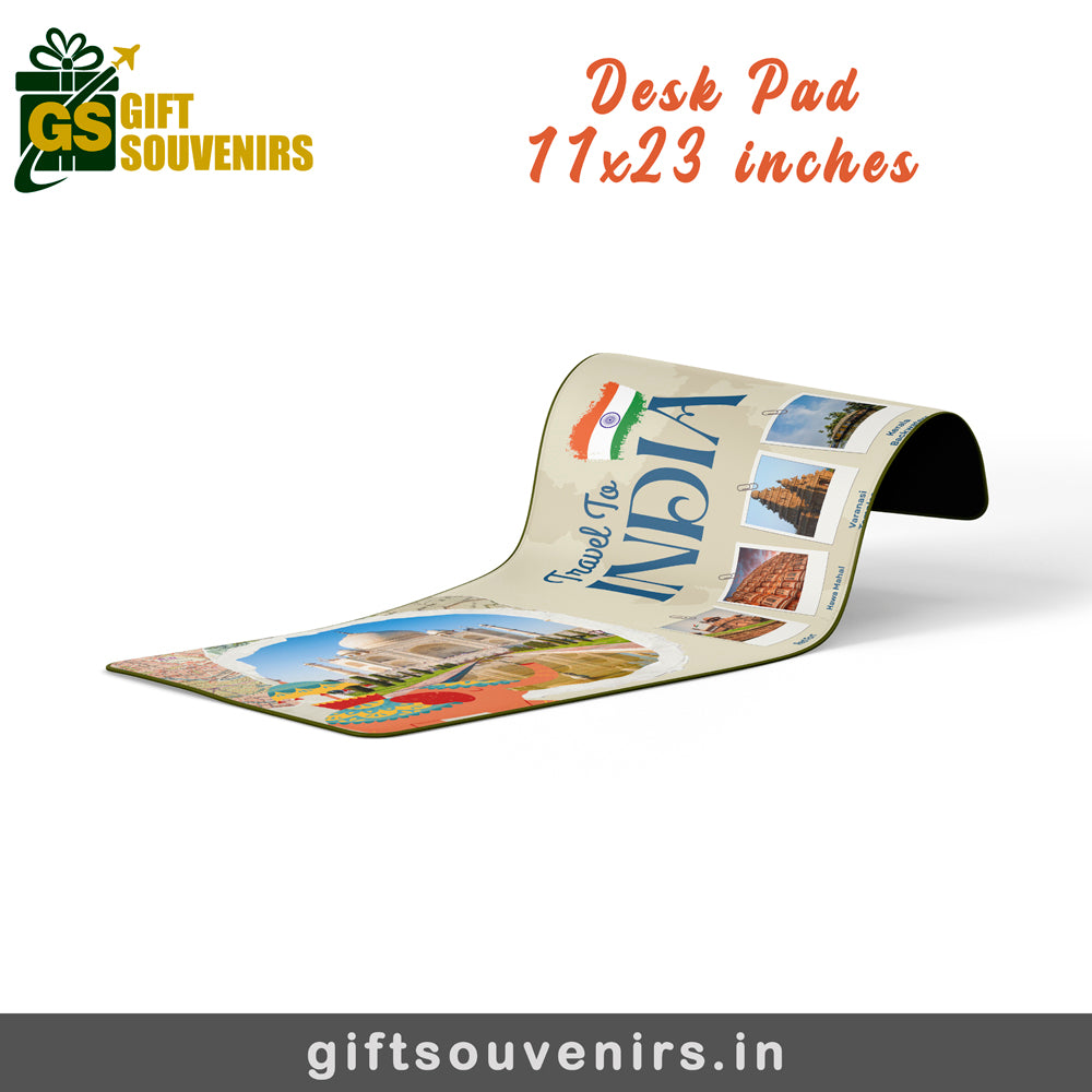 Travel to India – Iconic Destinations Desk Pad | Desk Mat