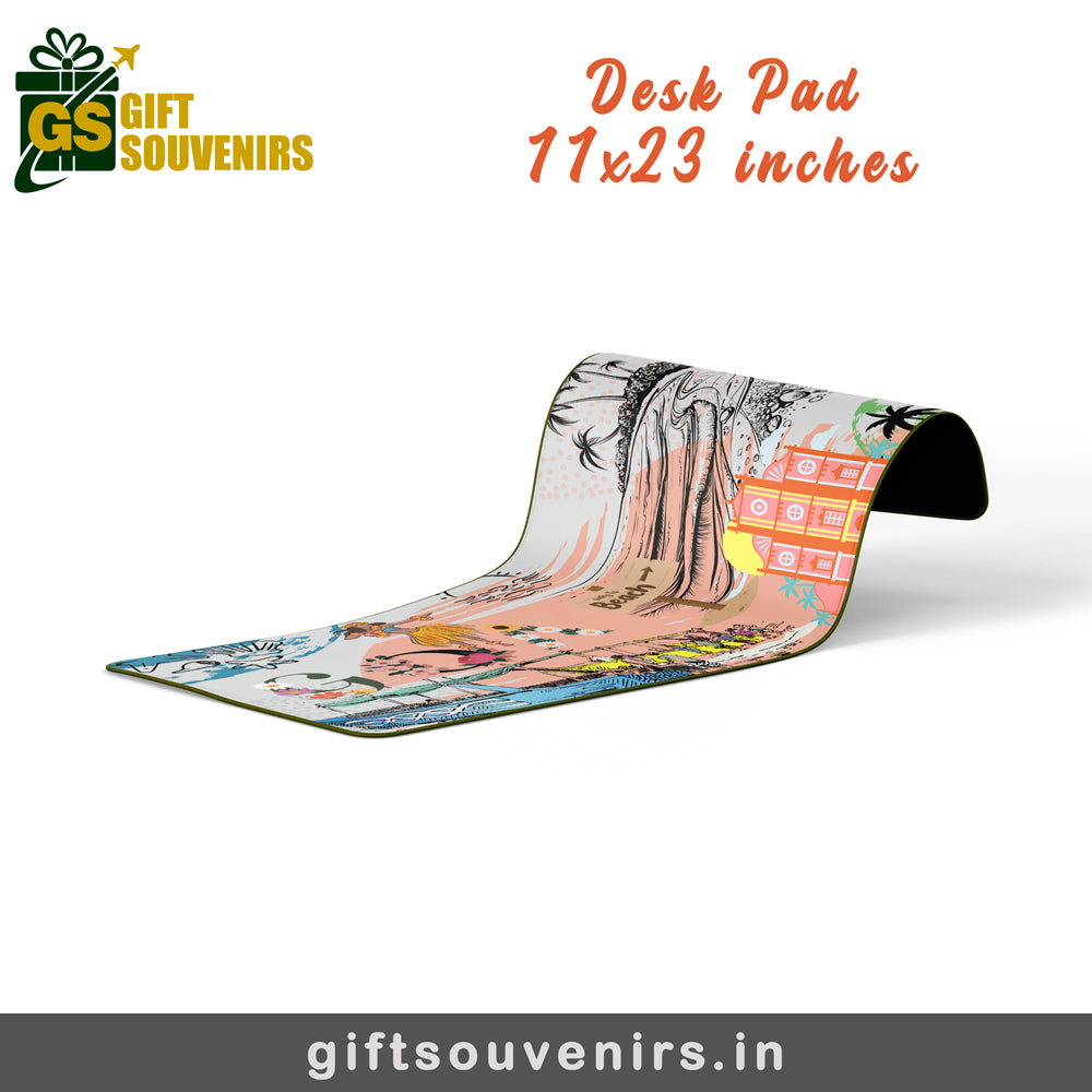 Goa Vibes – Beach & Culture Desk Pad | Desk Mat