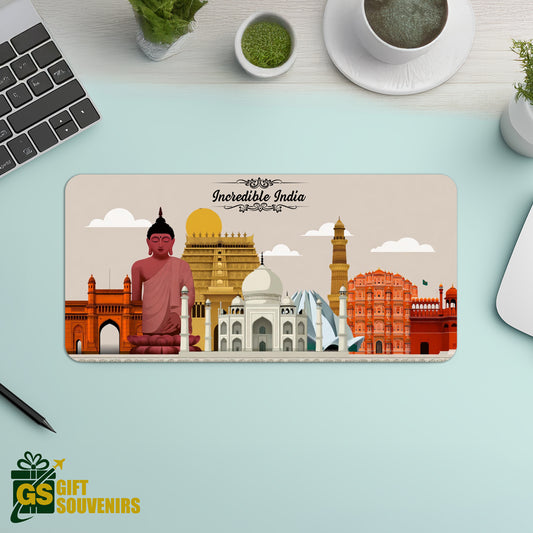 Incredible India – Timeless Monuments Desk Pad | Desk Mat