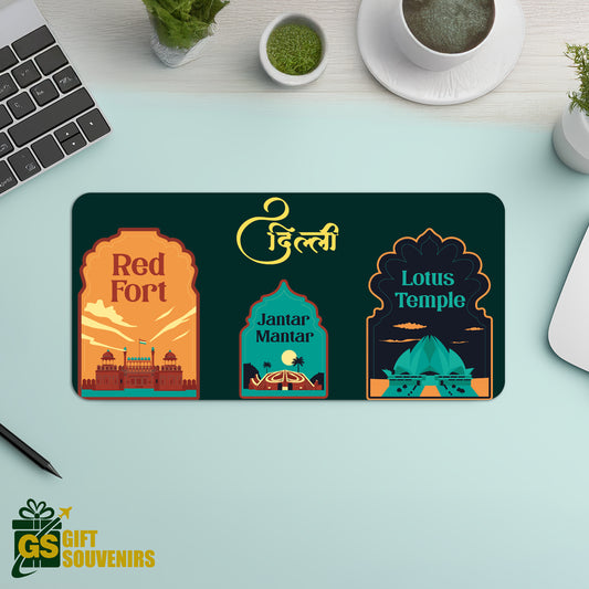 Delhi Icons – Timeless Monuments Desk Pad | Desk Mat