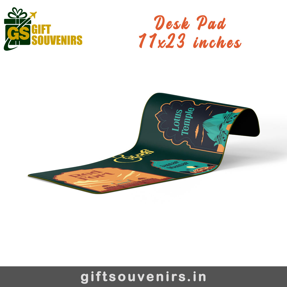 Delhi Icons – Timeless Monuments Desk Pad | Desk Mat