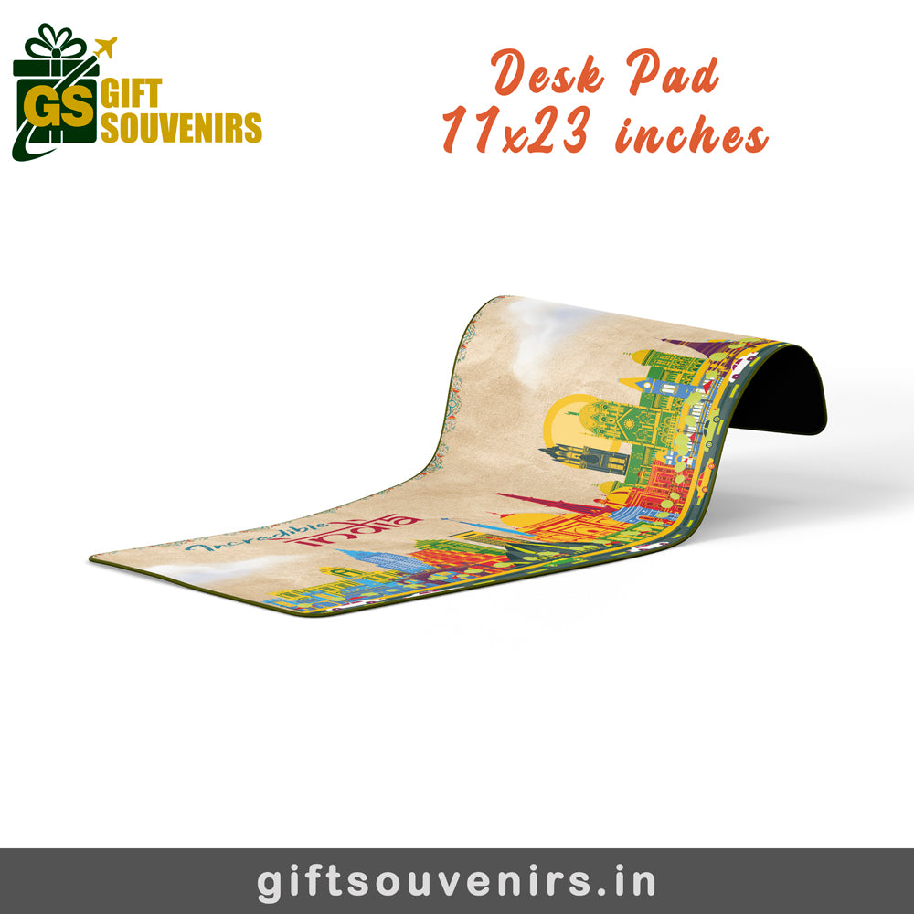 Incredible India – Vibrant Skyline Desk Pad | Desk Mat