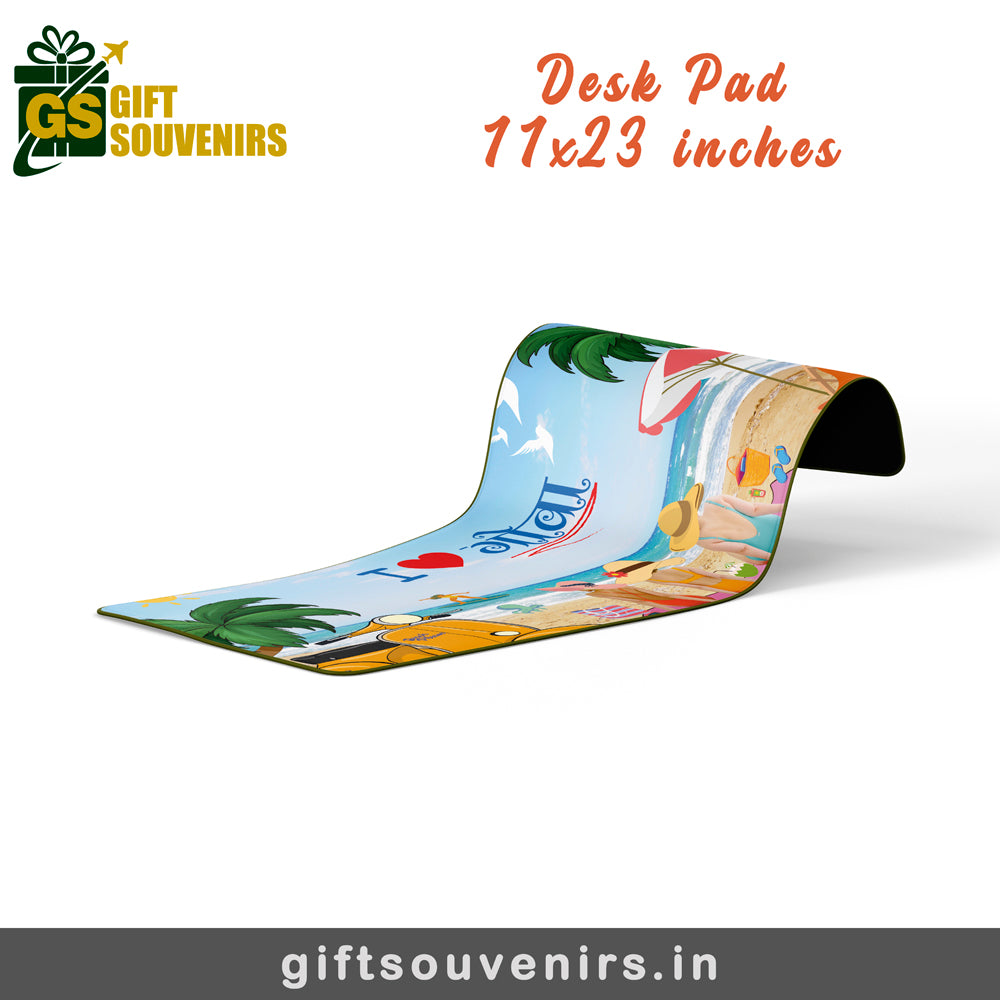 I Love Goa – Tropical Beach Vibes Desk Pad | Desk Mat