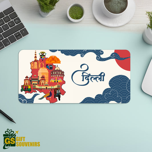 Dil Se Dilli – Delhi Culture Desk Pad | Desk Mat
