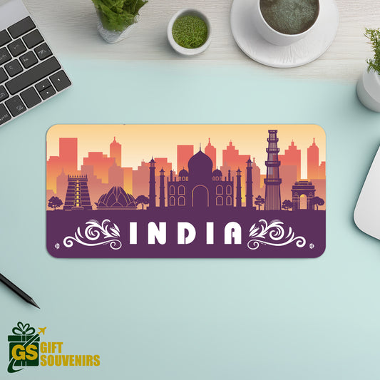 Modern India – Geometric Heritage Desk Pad | Desk Mat