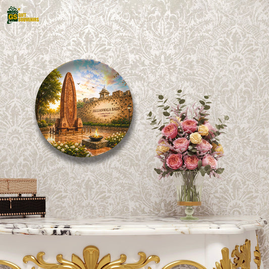 Jallianwala Bagh Memorial – Punjab Heritage Ceramic Wall Plate