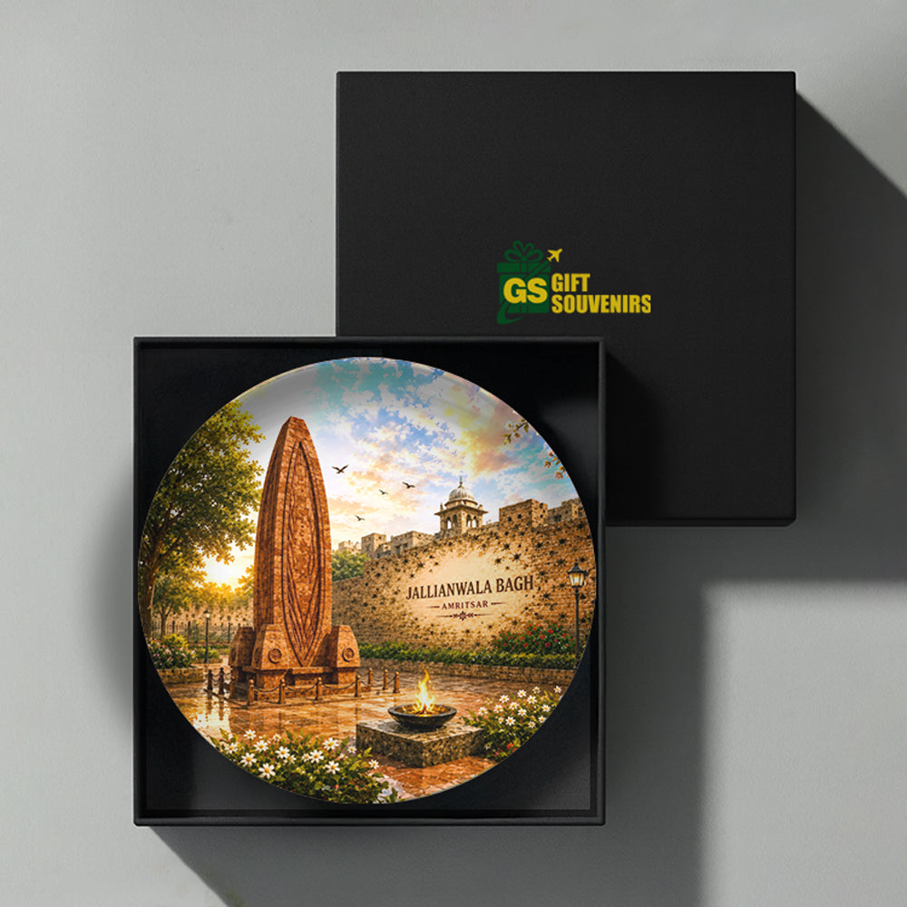 Jallianwala Bagh Memorial – Punjab Heritage Ceramic Wall Plate