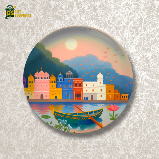 Eternal Reflections – Riverside Heritage Ceramic Wall Plate