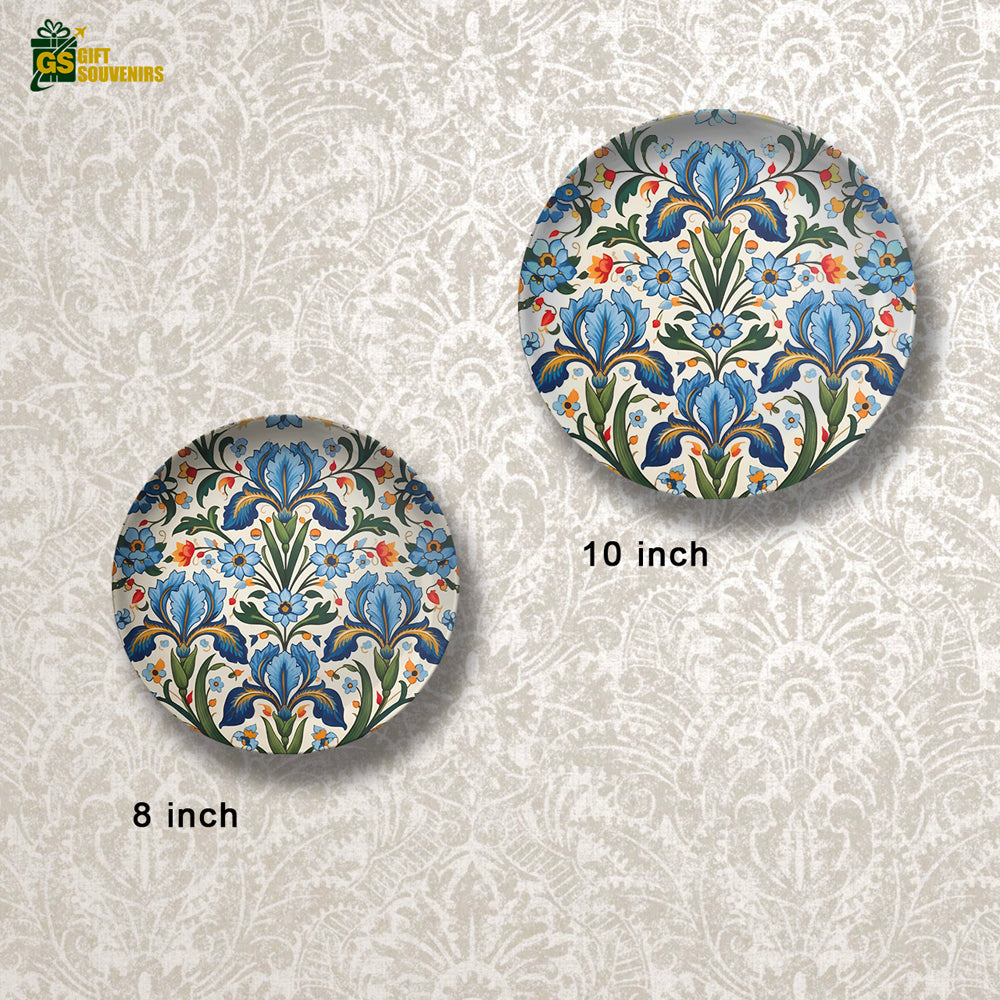 Eternal Blossoms – Nature-Inspired Ceramic Wall Plate