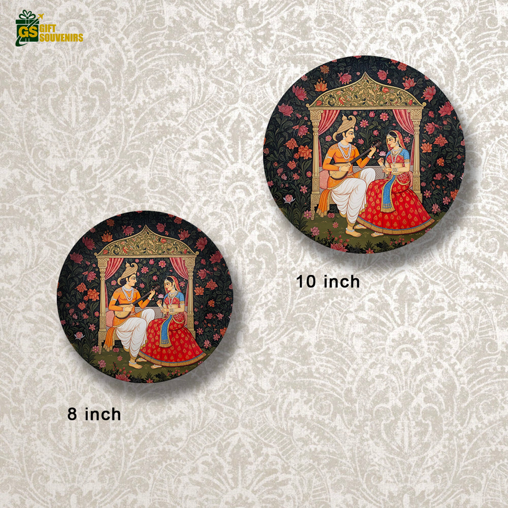 Melodies of Eternity – Royal Romance Ceramic Wall Plate