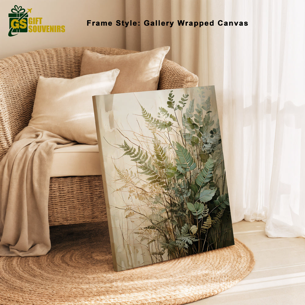 Whispers of the Wild – Botanical Canvas Wall Art