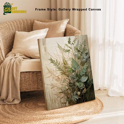 Whispers of the Wild – Botanical Canvas Wall Art