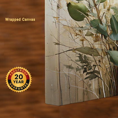 Whispers in the Sunlight – Fern Inspired Canvas Wall Art