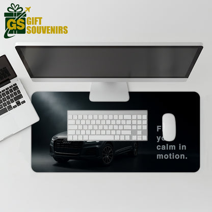 Find Your Calm in Motion – Audi Inspired Desk Pad | Desk Mat
