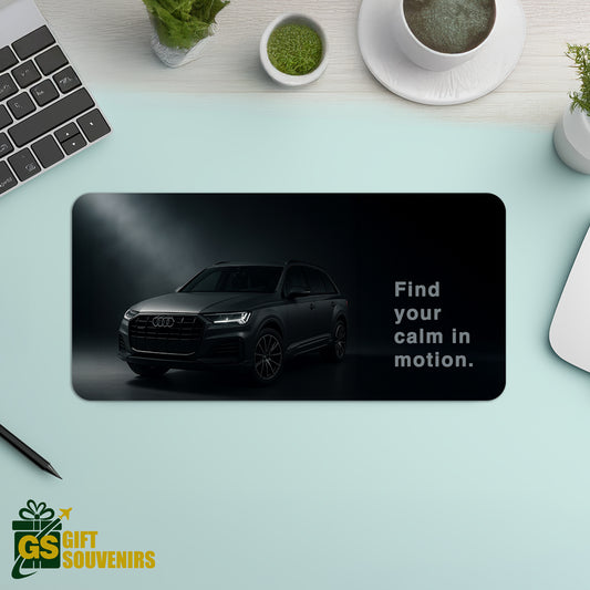 Find Your Calm in Motion – Audi Inspired Desk Pad | Desk Mat