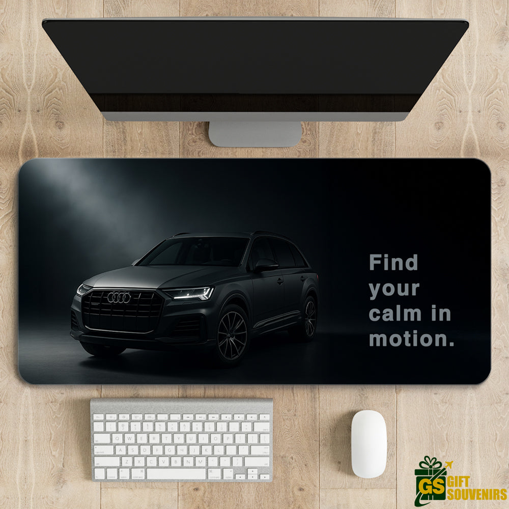 Find Your Calm in Motion – Audi Inspired Desk Pad | Desk Mat