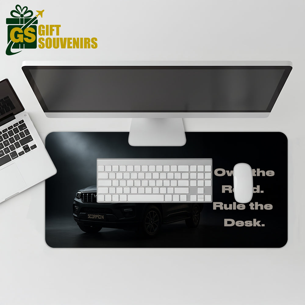 Own the Road. Rule the Desk. – Scorpio-N Inspired Desk Pad | Desk Mat