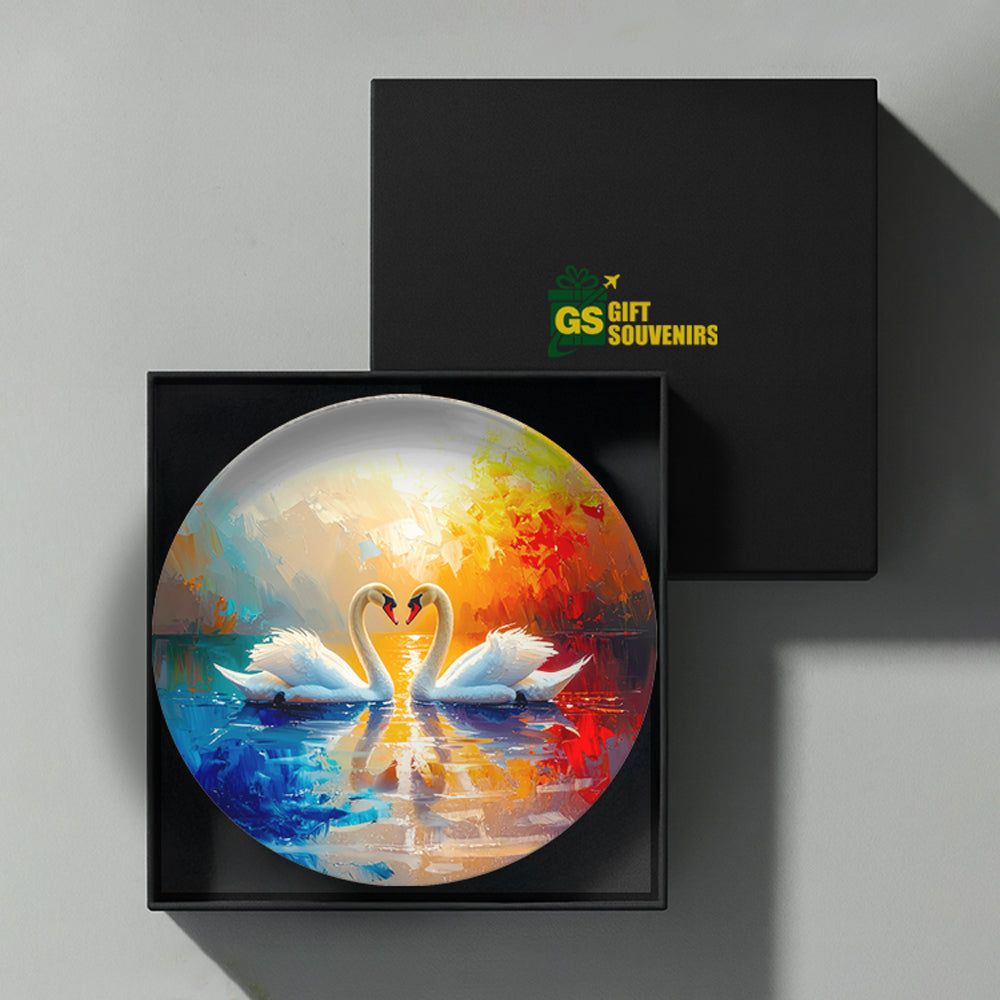 Swan reflection wall art from Nature  Collection