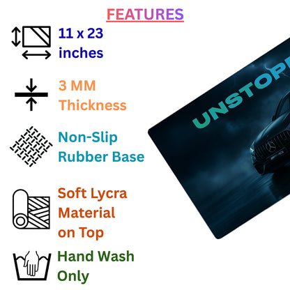 Unstoppable – AMG Performance Inspired Desk Pad | Desk Mat