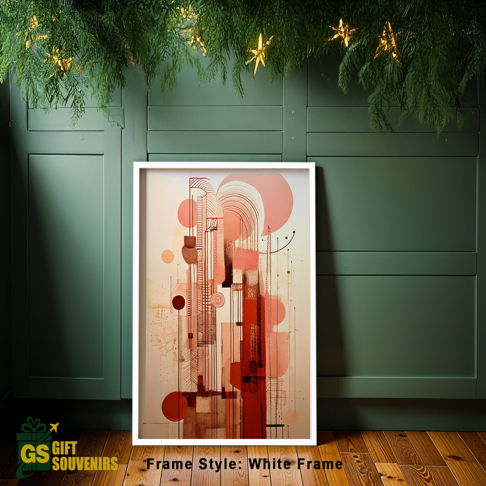 Geometry in Motion – Abstract Canvas Wall Decor