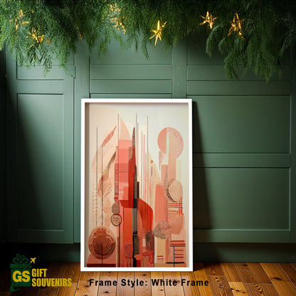 Echoes of the City – Contemporary Abstract Canvas Wall Art