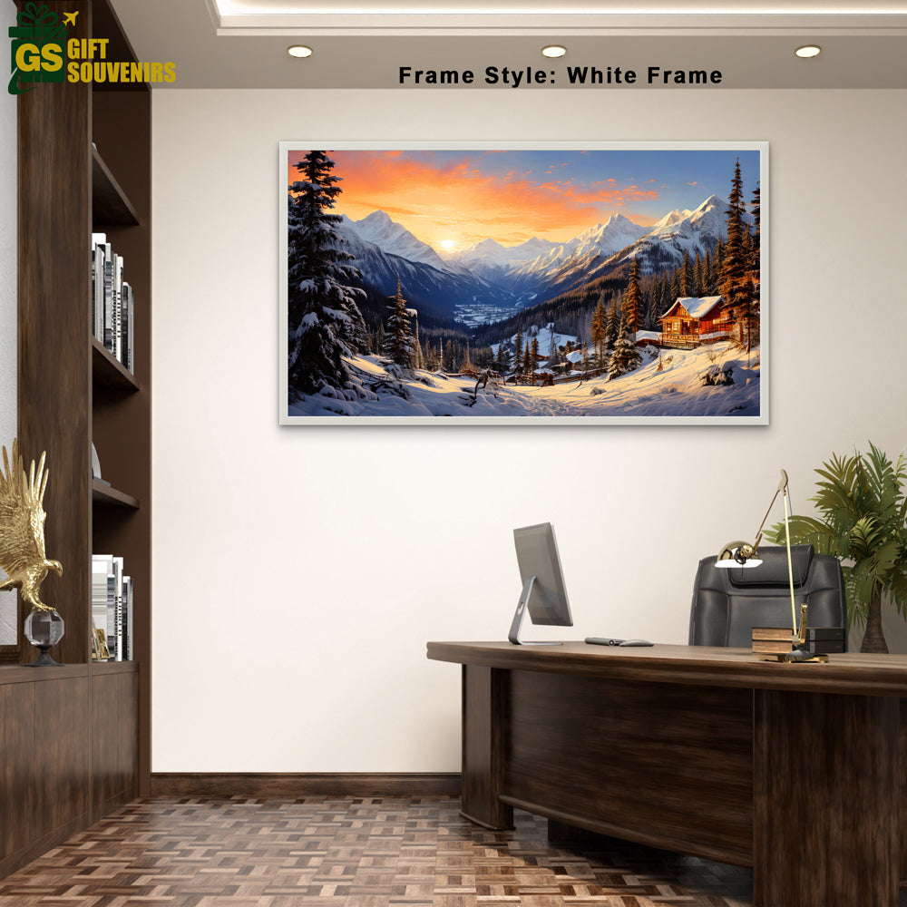 Himalayan Symphony – Where Snow Meets the First Light of Day