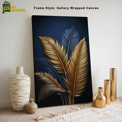 Twilight Elegance – Botanical Canvas Wall Art