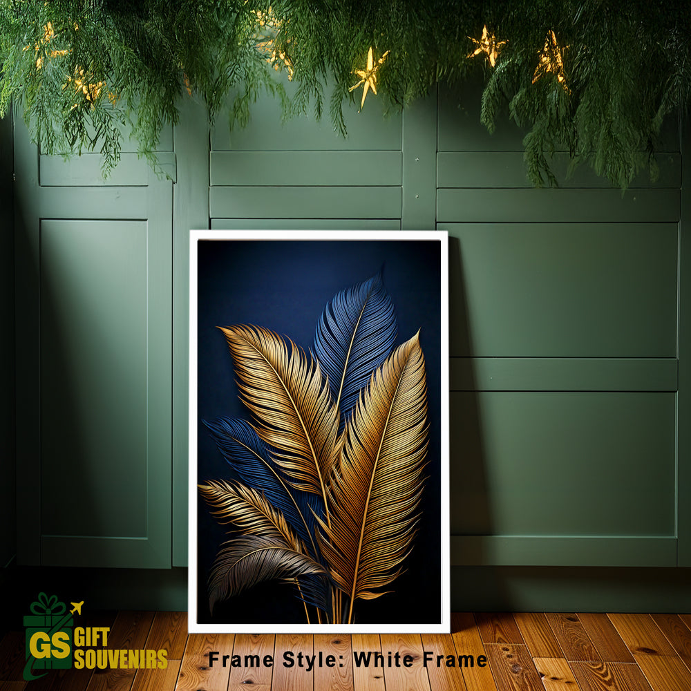 Twilight Elegance – Botanical Canvas Wall Art