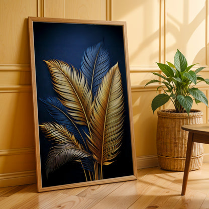 Twilight Elegance – Botanical Canvas Wall Art