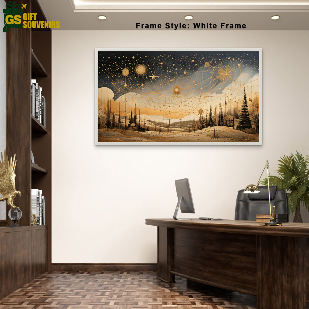 Celestial Tapestry – Where Stars Weave Stories Across the Night