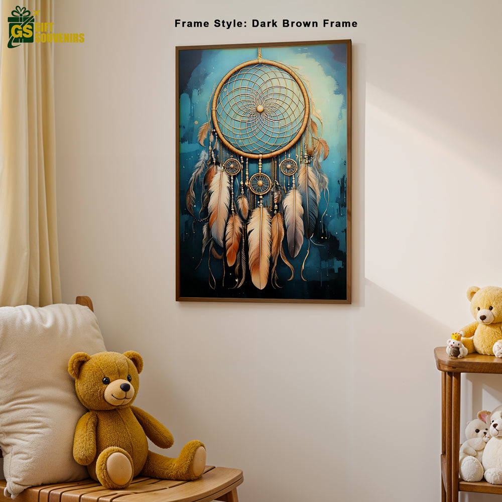 Eternal Dreams – Vastu Inspired Dreamcatcher Canvas Wall Art