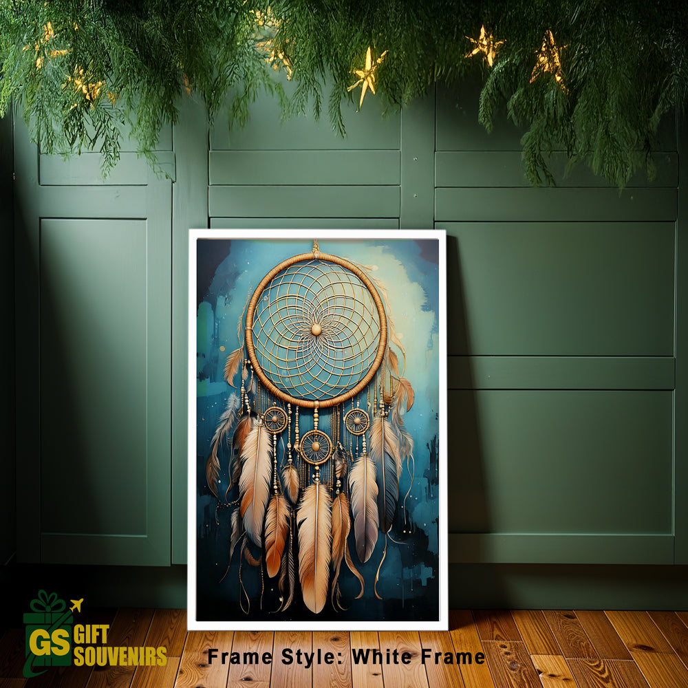 Eternal Dreams – Vastu Inspired Dreamcatcher Canvas Wall Art